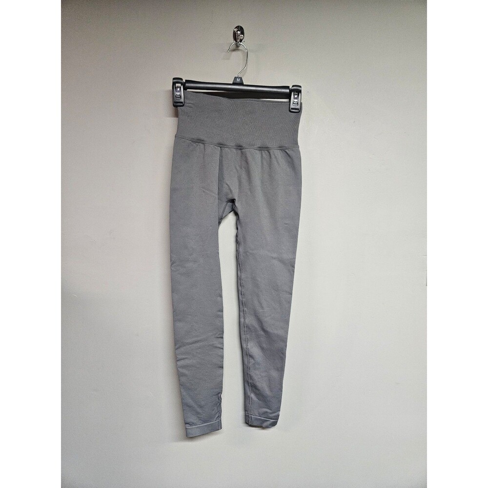 Women's small gray butt lifting leggings
